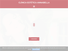 Tablet Screenshot of annabellaestetica.com